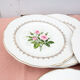 6 assiettes à dessert Bagatelle Luneville Badonviller