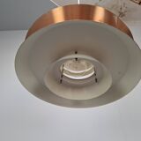 Vintage Danish Brass Pendant Light by Carl Thore for Granhaga, 1960s