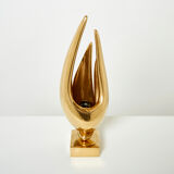 Lamp Michel Armand gilded bronze 1970