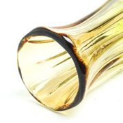 Sommerso vase, mid-century modern, glass, designed by F. Poli, Italy, 1950s