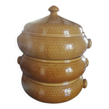 Gien earthenware couscous service