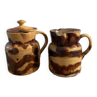 Old French Dieulefit pitcher