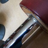 Vintage Belgian Art Deco Style Bar Stools from Frava, 1950s, Set of 4