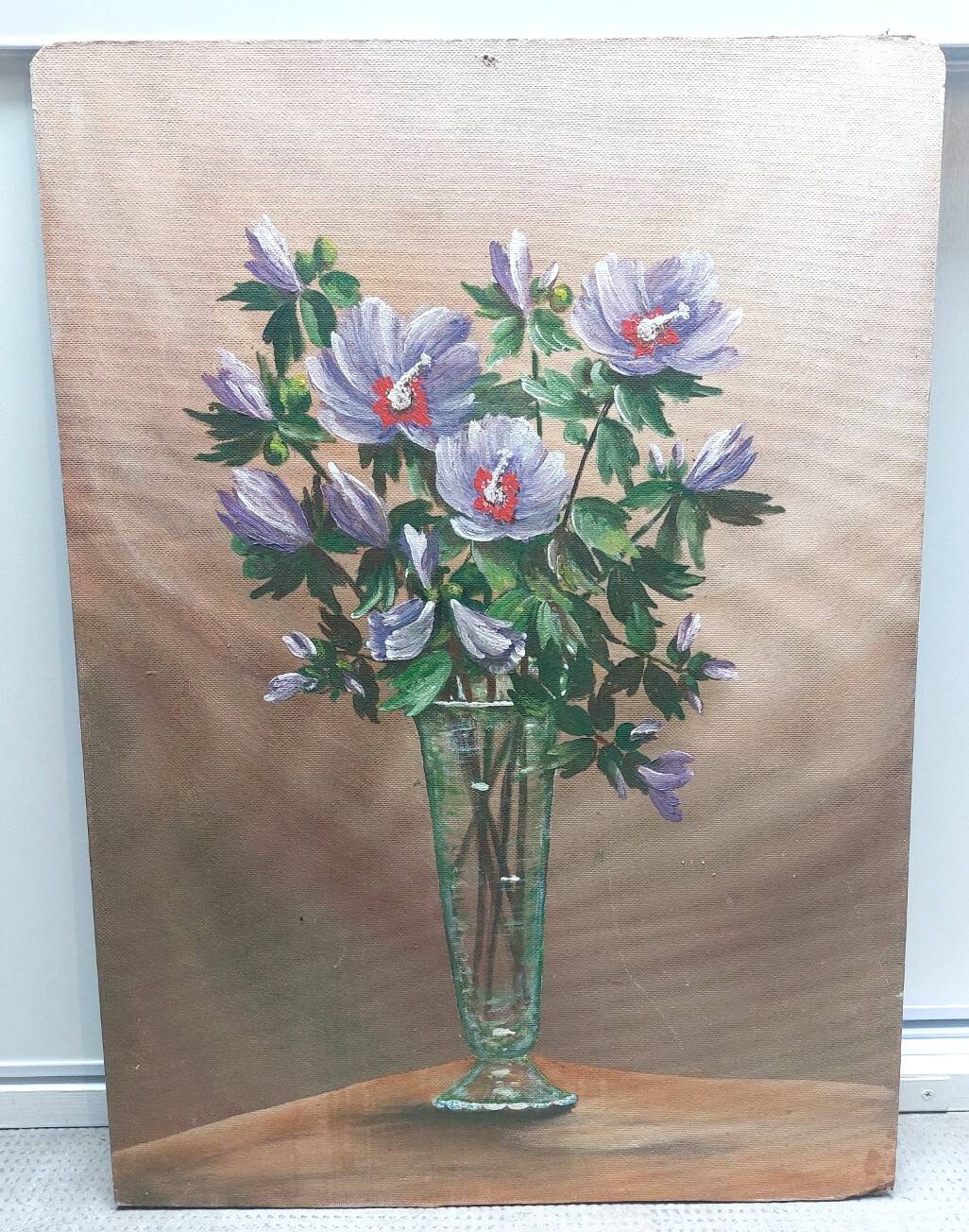 Tableau bouquet de fleurs coupées