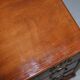 Georgian military campaign desk Regency with large map drawer