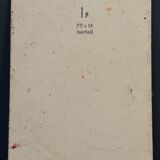 Oil on cardboard by J.-P. Ducos still life 1960 bouquet of flowers