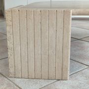Table basse en travertin