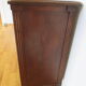 Oak chest of drawers and brass handles