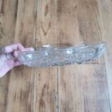 Vintage glass appetizer dish