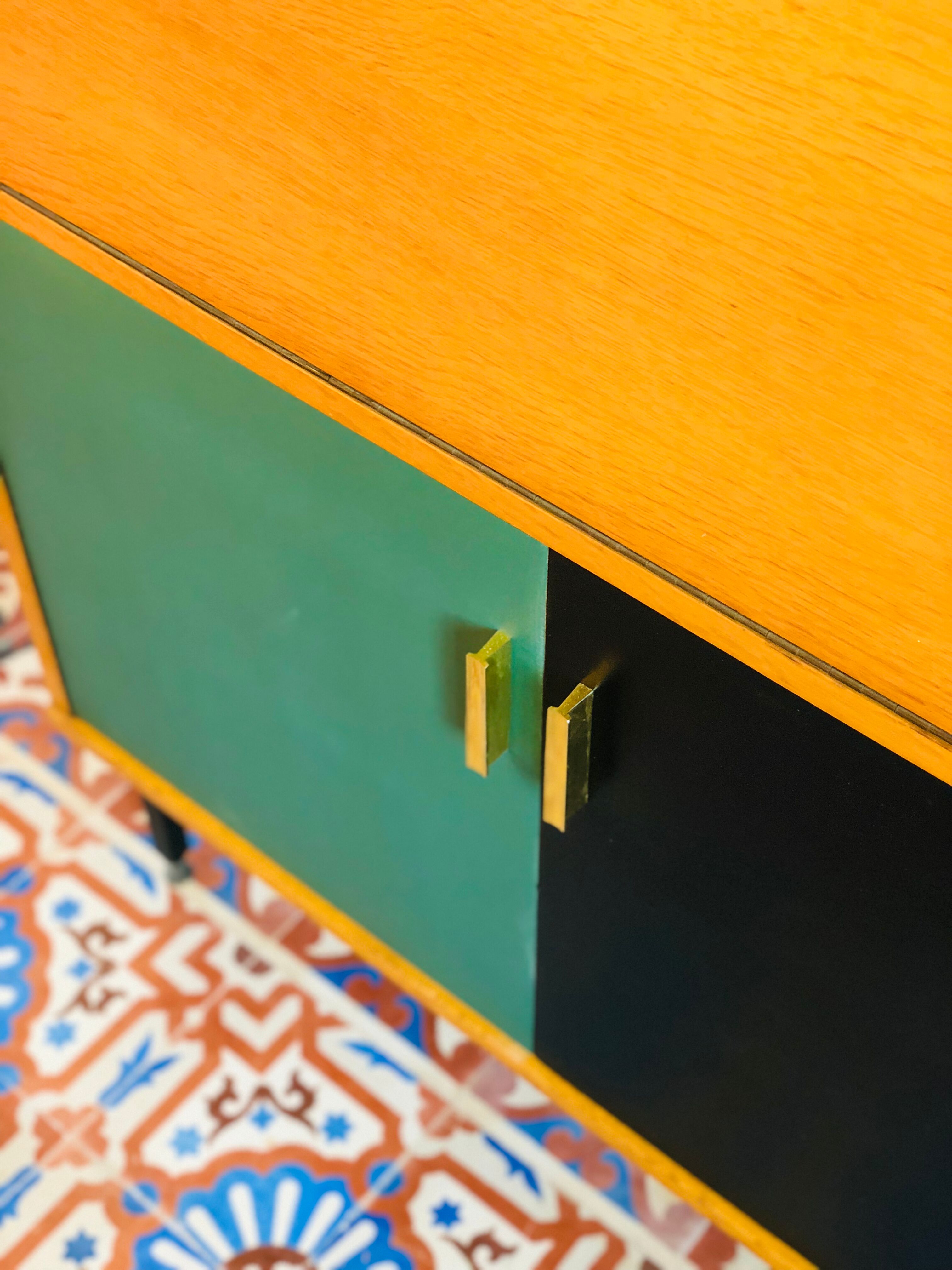 Secretary oak 1960 vintage