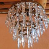 Balloon chandelier with tassels ø 30 cm