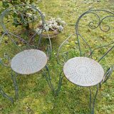 Old garden chairs