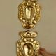 Baroque Style Mid-Century Brass Swedish Sconces