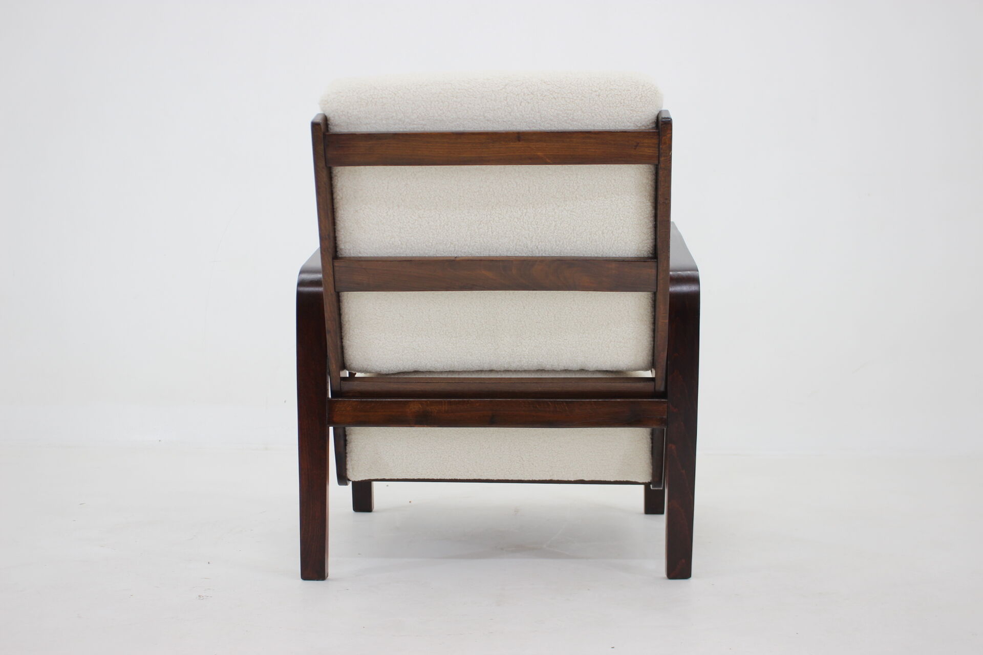 1940s Art Deco Armchair, Czechoslovakia