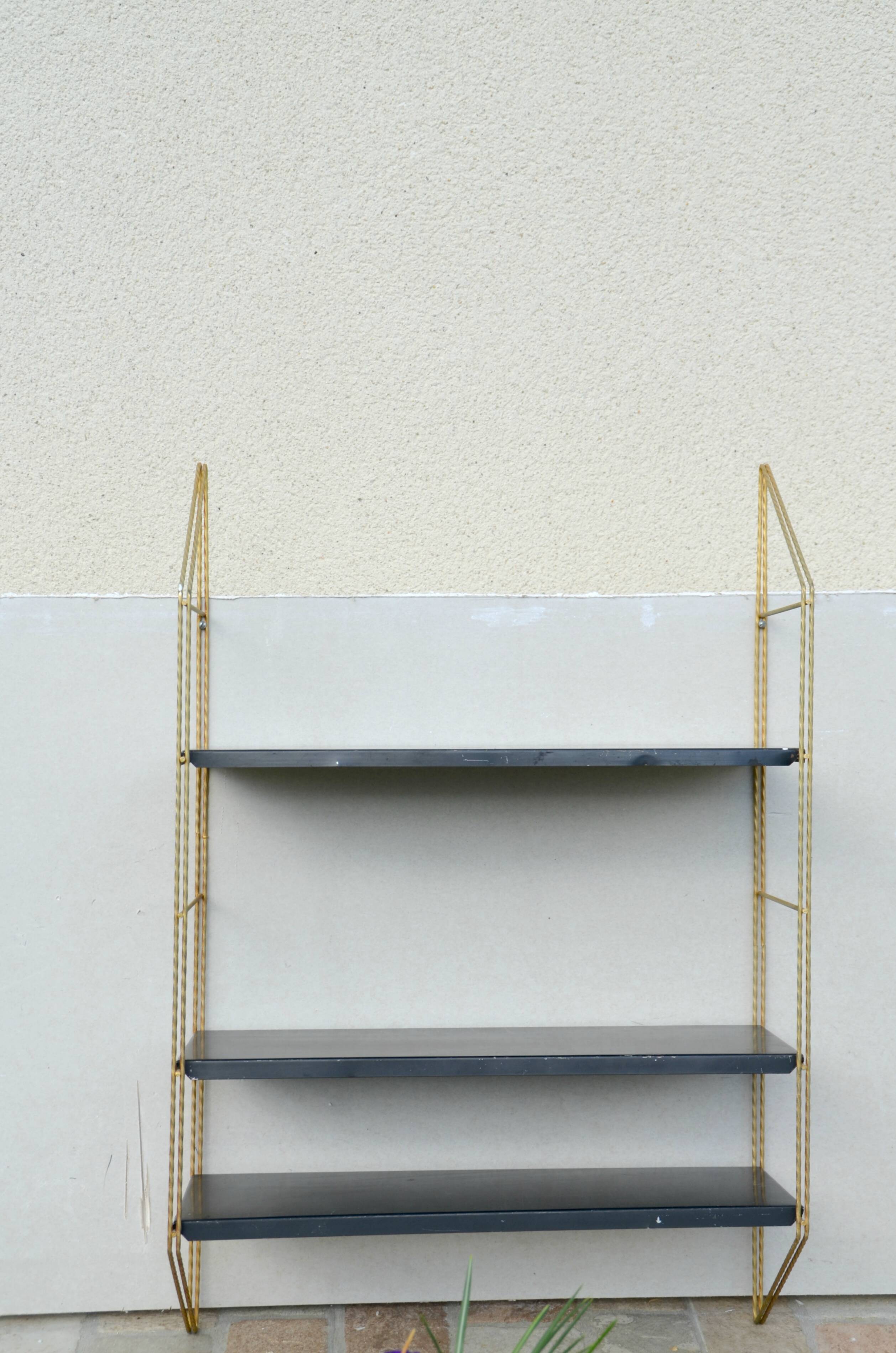 Metal shelf