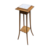 Wooden and ceramic sellette, 1920