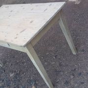 Patinated kitchen table