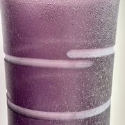 Vase Barbini Murano Violet - Vintage Signé