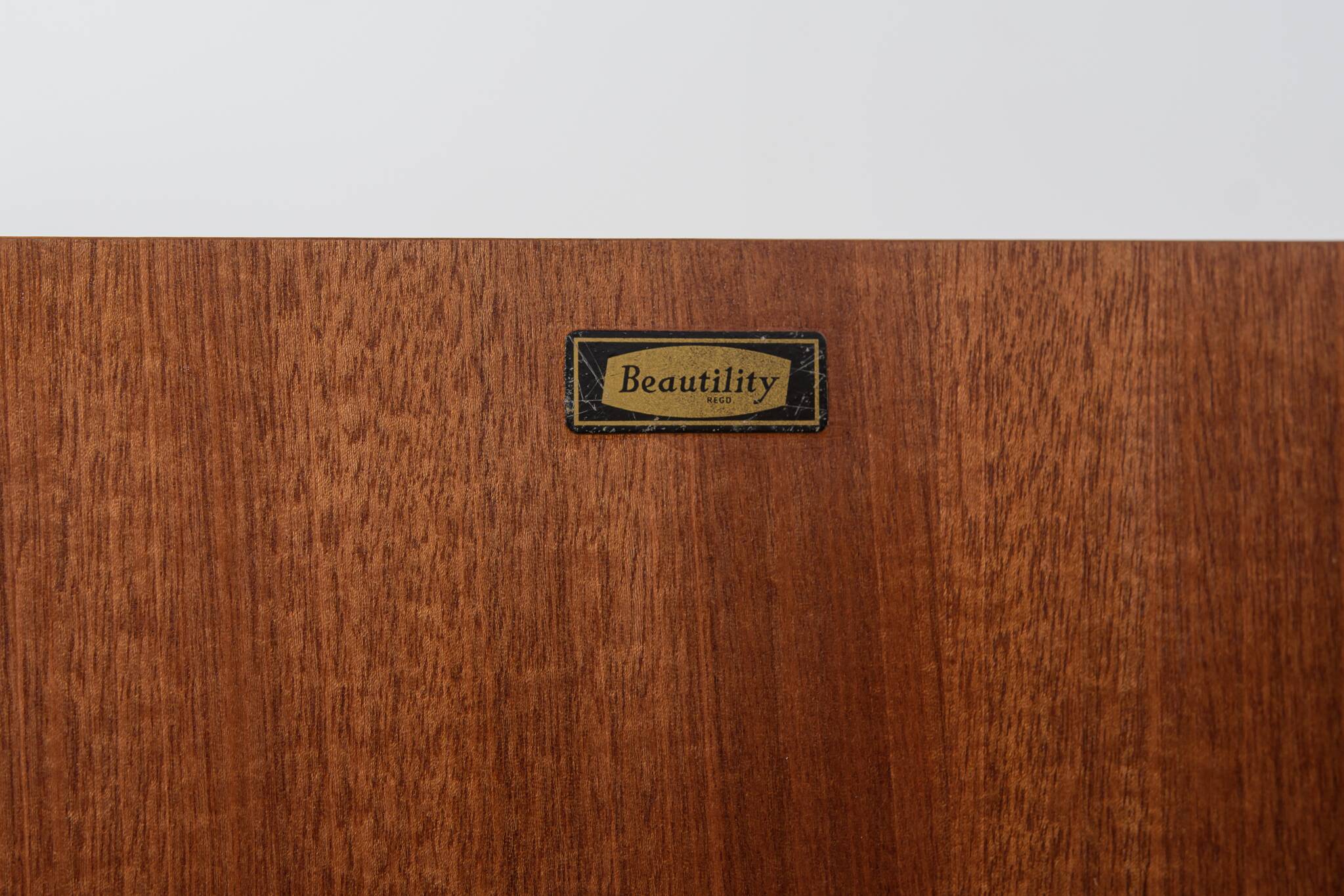 Mid-Century Modern Teak Sideboard from Beautility, United Knigdom, 1960s