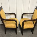 Pair of sticks Empire armchair
