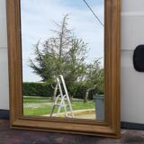 Mirror wood and stuc gilded 19th