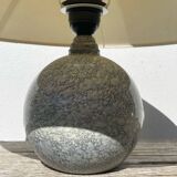 Speckled wood ball lamp 1980