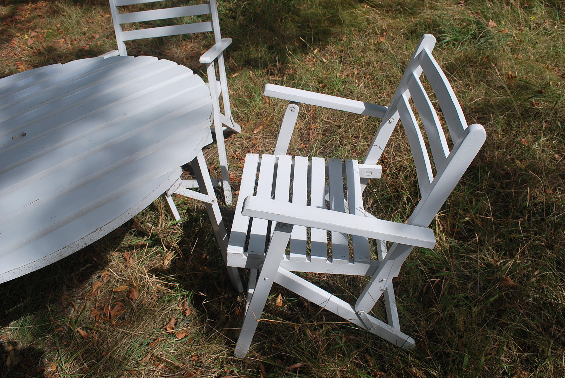 Vintage garden furniture