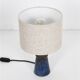 Mid-century Michael Andersen studio ceramic table lamp / handmade / Danish modern design / 1960s
