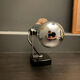 Paire d’appliques vintage orientable, chrome, italie 1970