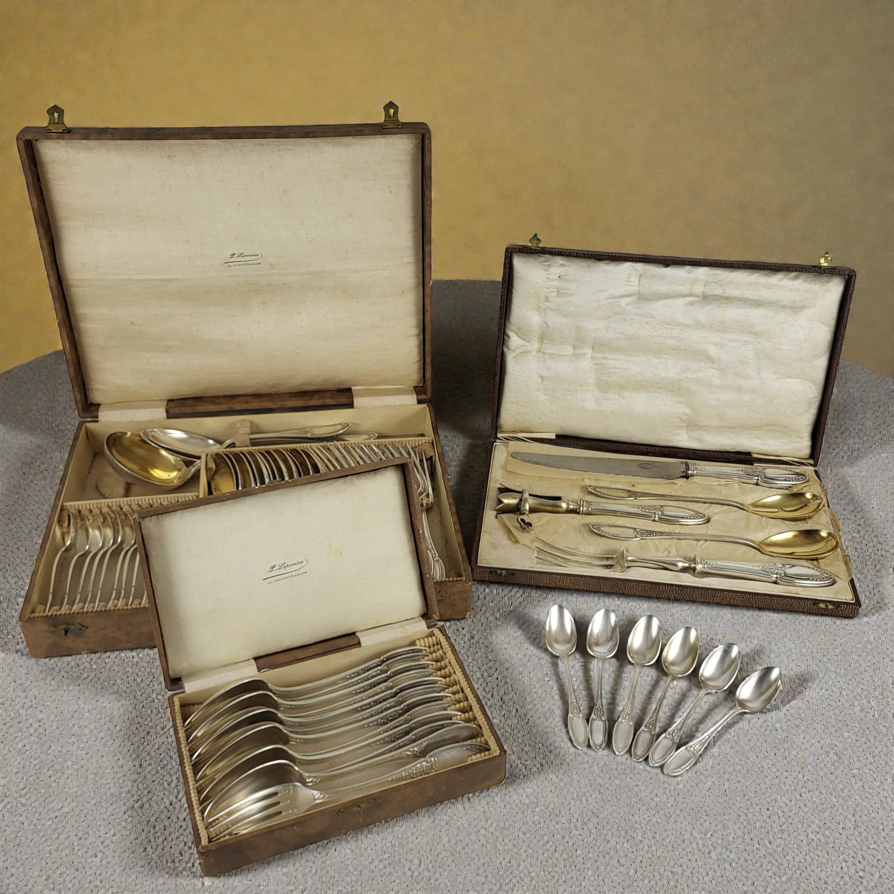 Ercuis 61-piece cutlery set