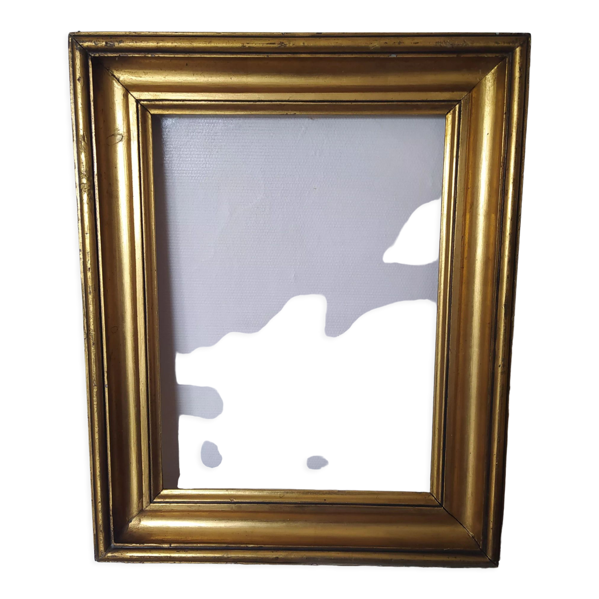 Louis XVI frame in gilded wood 18th