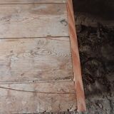Old pine slope desk