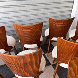 Set of 14 Baumann bistro chairs