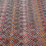 Handmade diamond red carpet 100x200cm