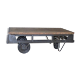 Coffee table factory cart