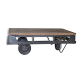 Coffee table factory cart