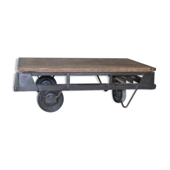 Coffee table factory cart