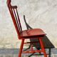 Brick red Baumann chair
