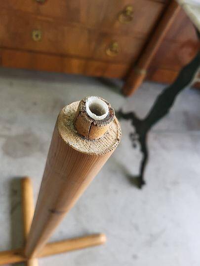 1960 modernist vintage coat rack in fir 7 b