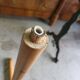 Porte manteau 1960 moderniste vintage en sapin 7 b
