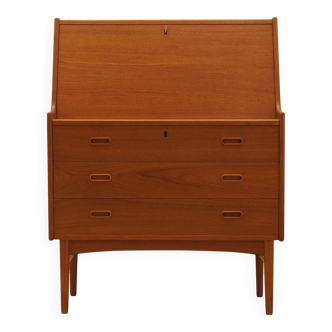 Teak secretary, Danish design, 1960s, designer: Arne Wahl Iversen, manufact