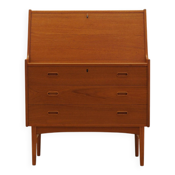 Teak secretary, Danish design, 1960s, designer: Arne Wahl Iversen, manufact
