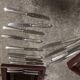 Box 24 silver metal knives, Ravinet Denfert