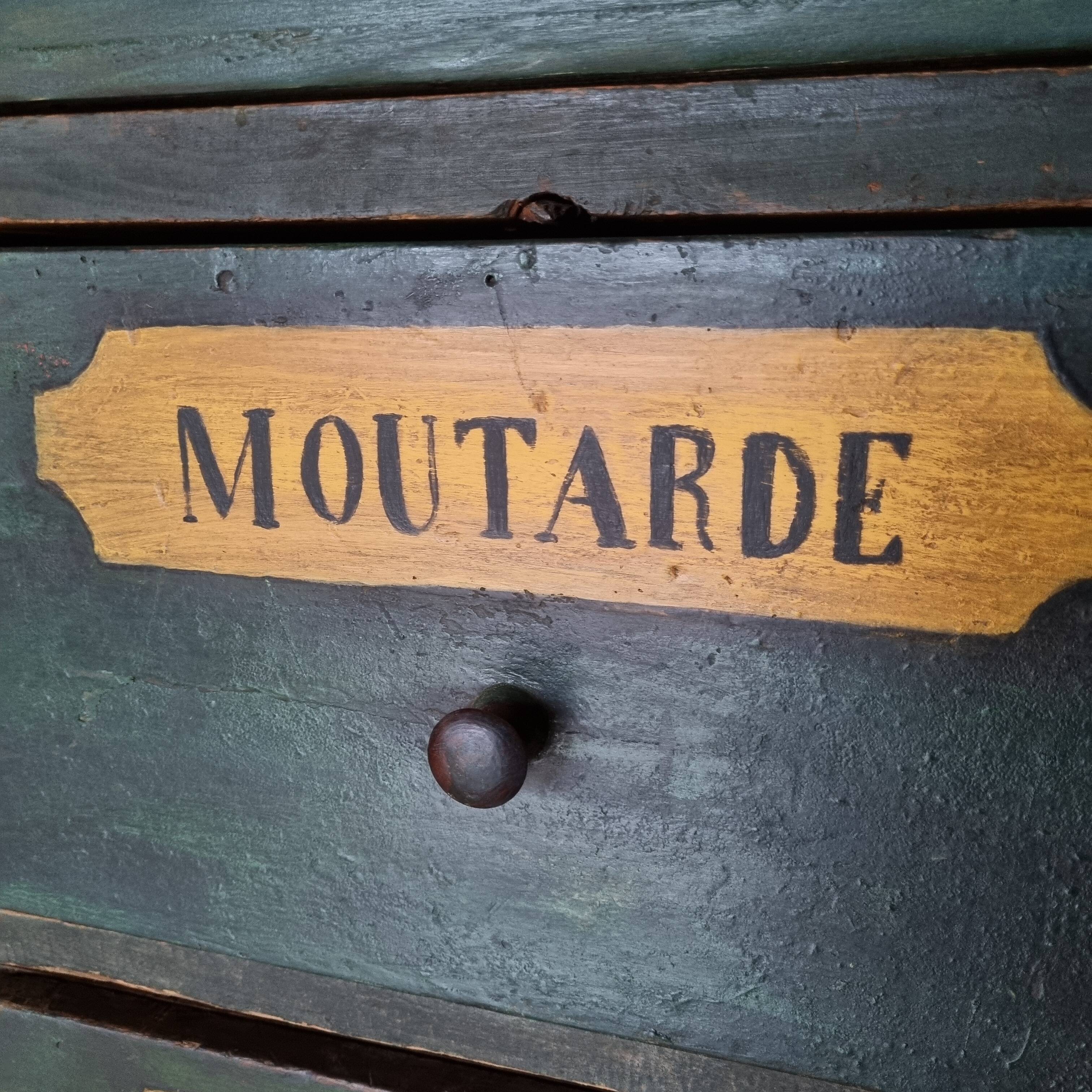 19th century mountain grocery cabinet