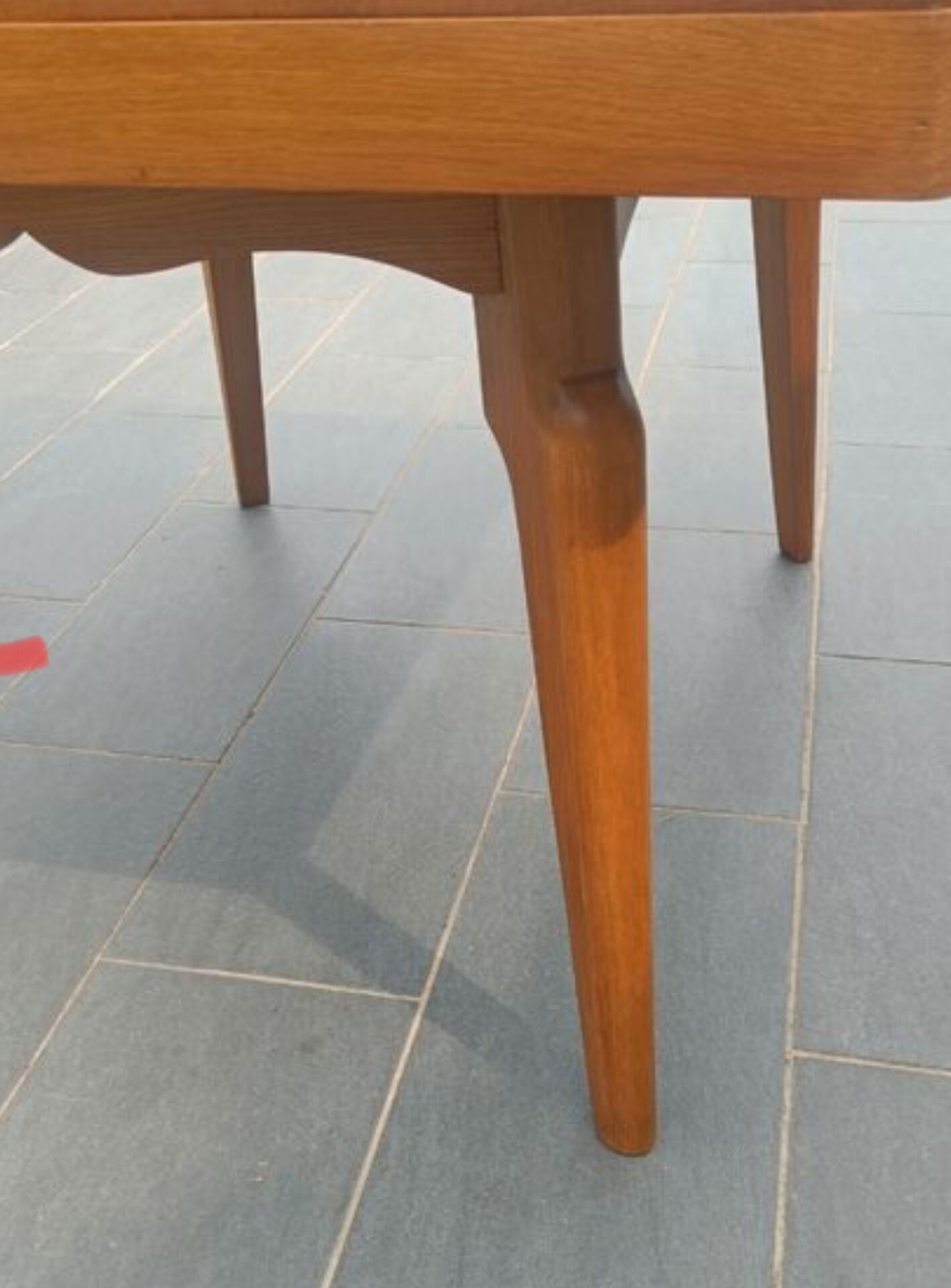 Scandinavian solid oak table