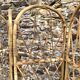 Vintage 4-sided rattan screen