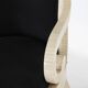 Pair of bone marquetry armchairs
