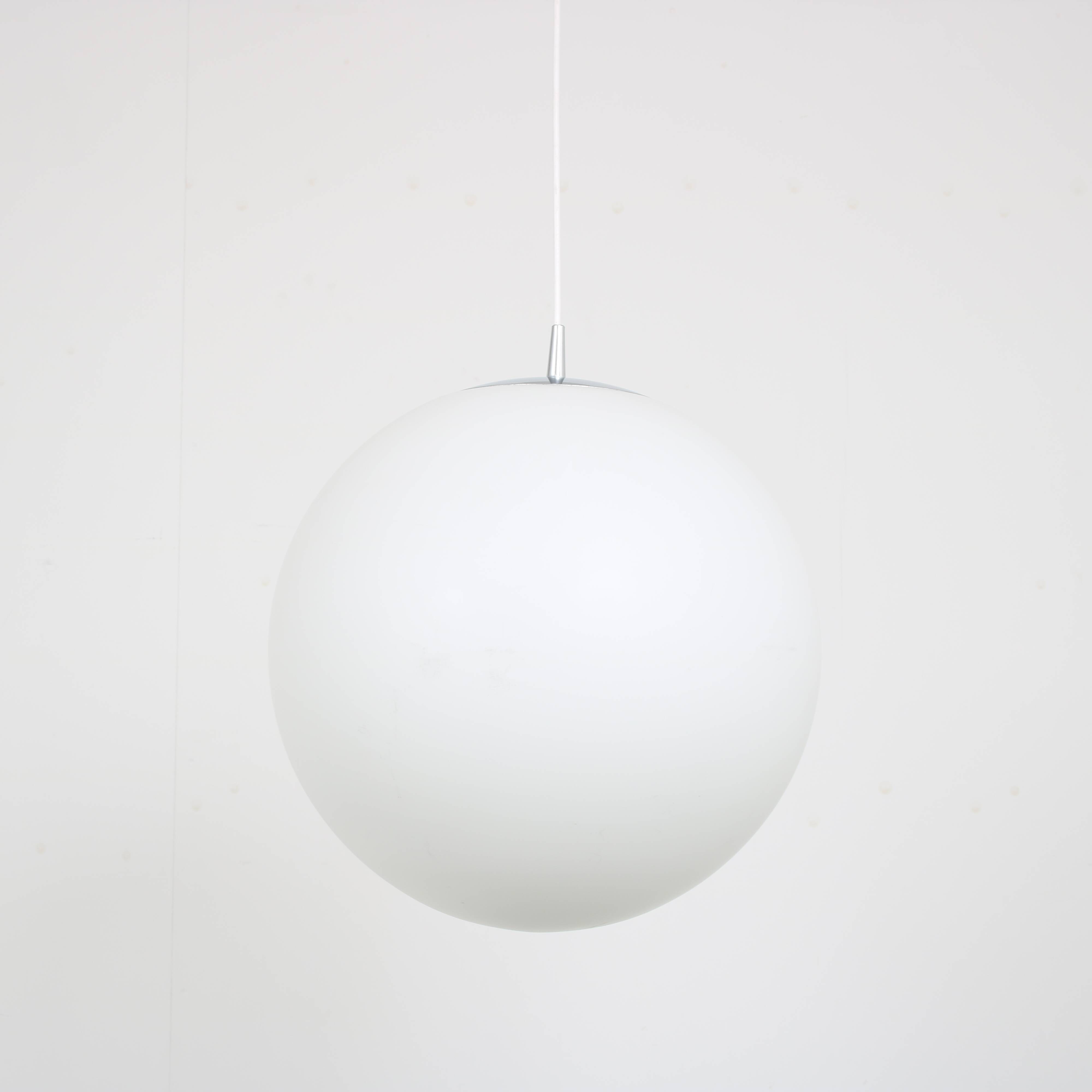 1960s Large round hanging lamp by Peill & Putzler, Germany