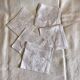 Set of 5 linen towels