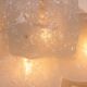 J.T. Kalmar Midcentury Ice Glass Wall Sconces Austria 1960